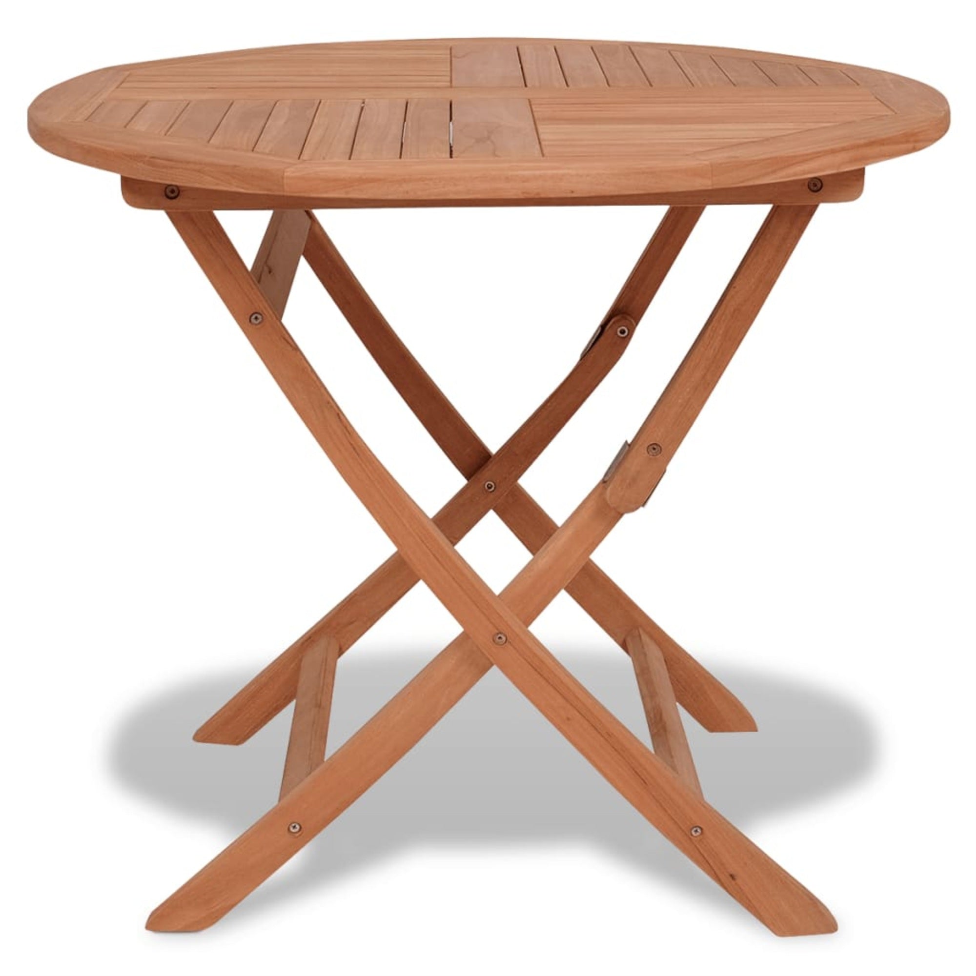 Vidaxl Folding Garden Table 33.5'X30' Solid Teak Wood