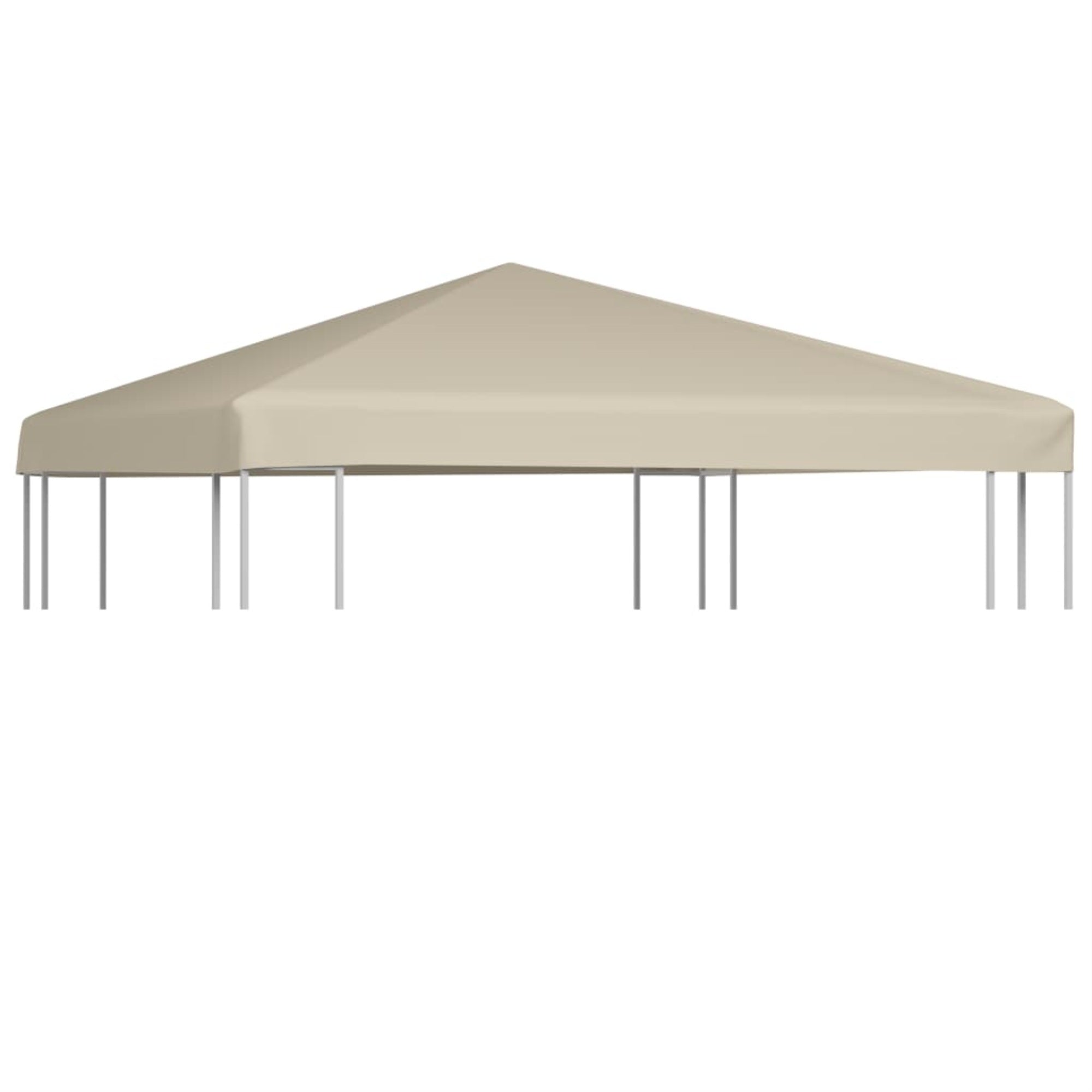 Vidaxl Gazebo Top Cover 0.68Lb/M 118.1'X118.1' Beige