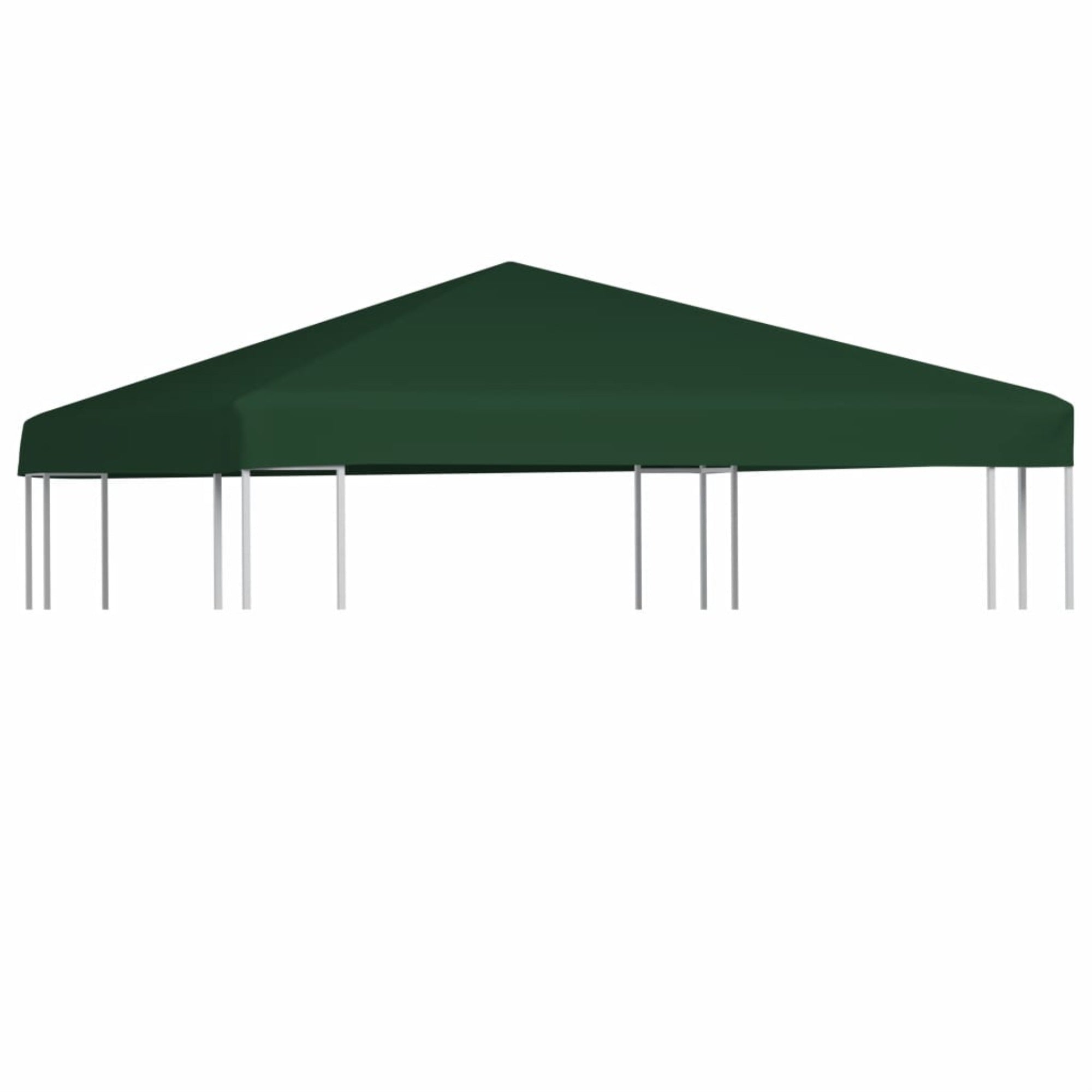 Vidaxl Gazebo Top Cover 0.68Lb/M 118.1'X118.1' Green