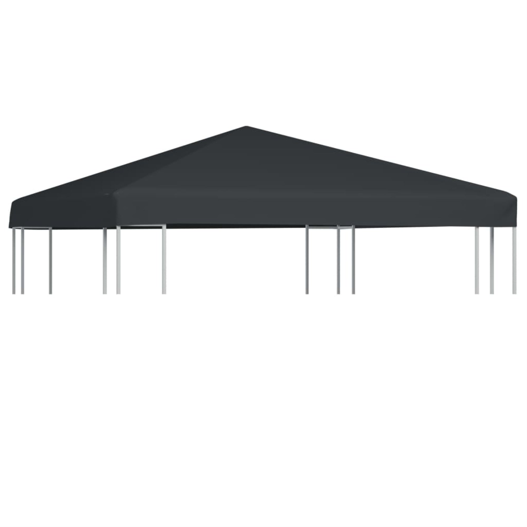 Vidaxl Gazebo Top Cover 0.68Lb/M 118.1'X118.1' Gray