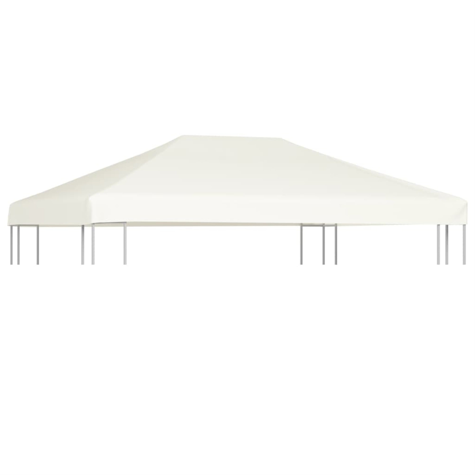 Vidaxl Gazebo Top Cover 0.68Lb/M 157.5'X118.1' Cream White