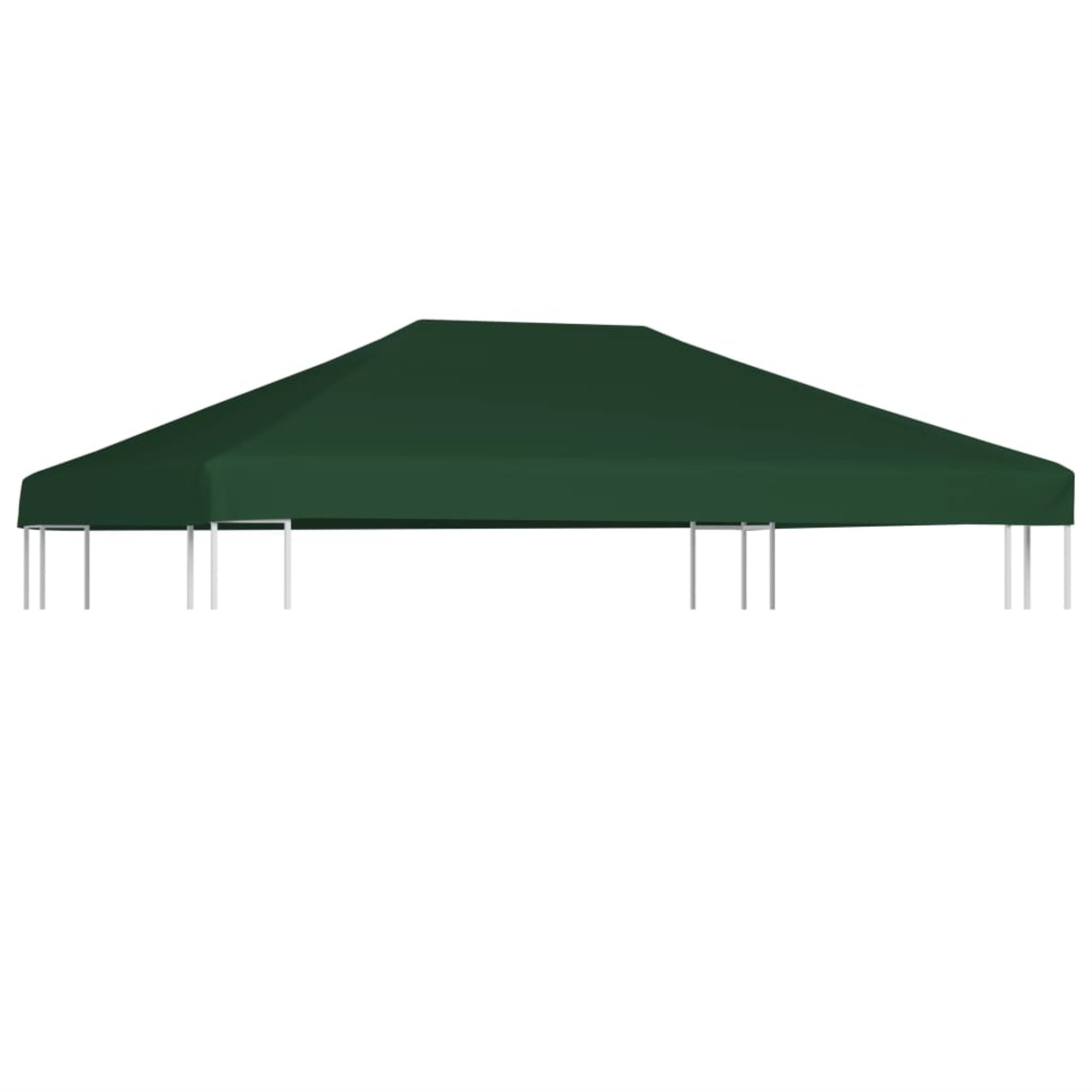 Vidaxl Gazebo Top Cover 0.68Lb/M 157.5'X118.1' Green