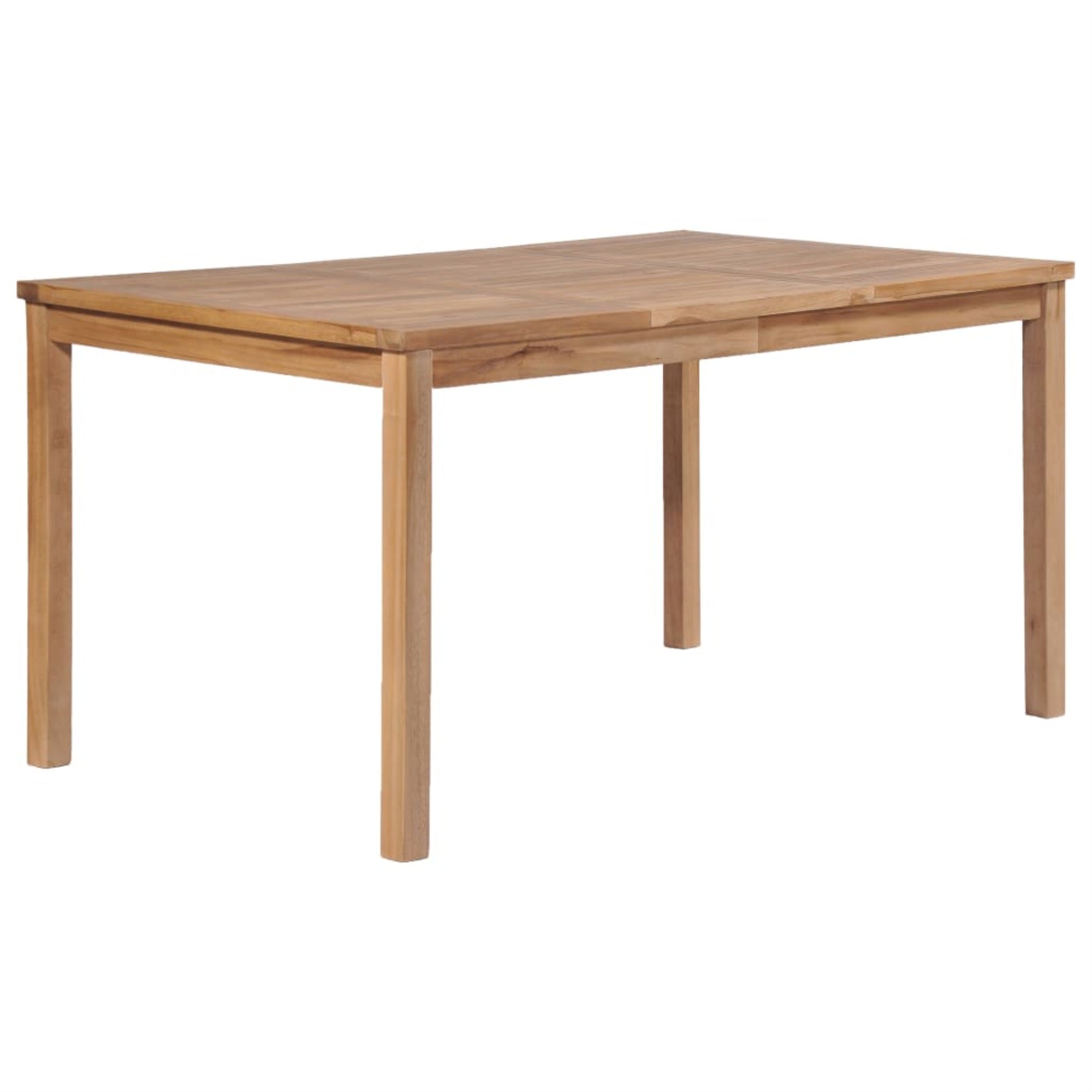 Vidaxl Garden Table 59.1'X35.4'X30.3' Solid Teak Wood