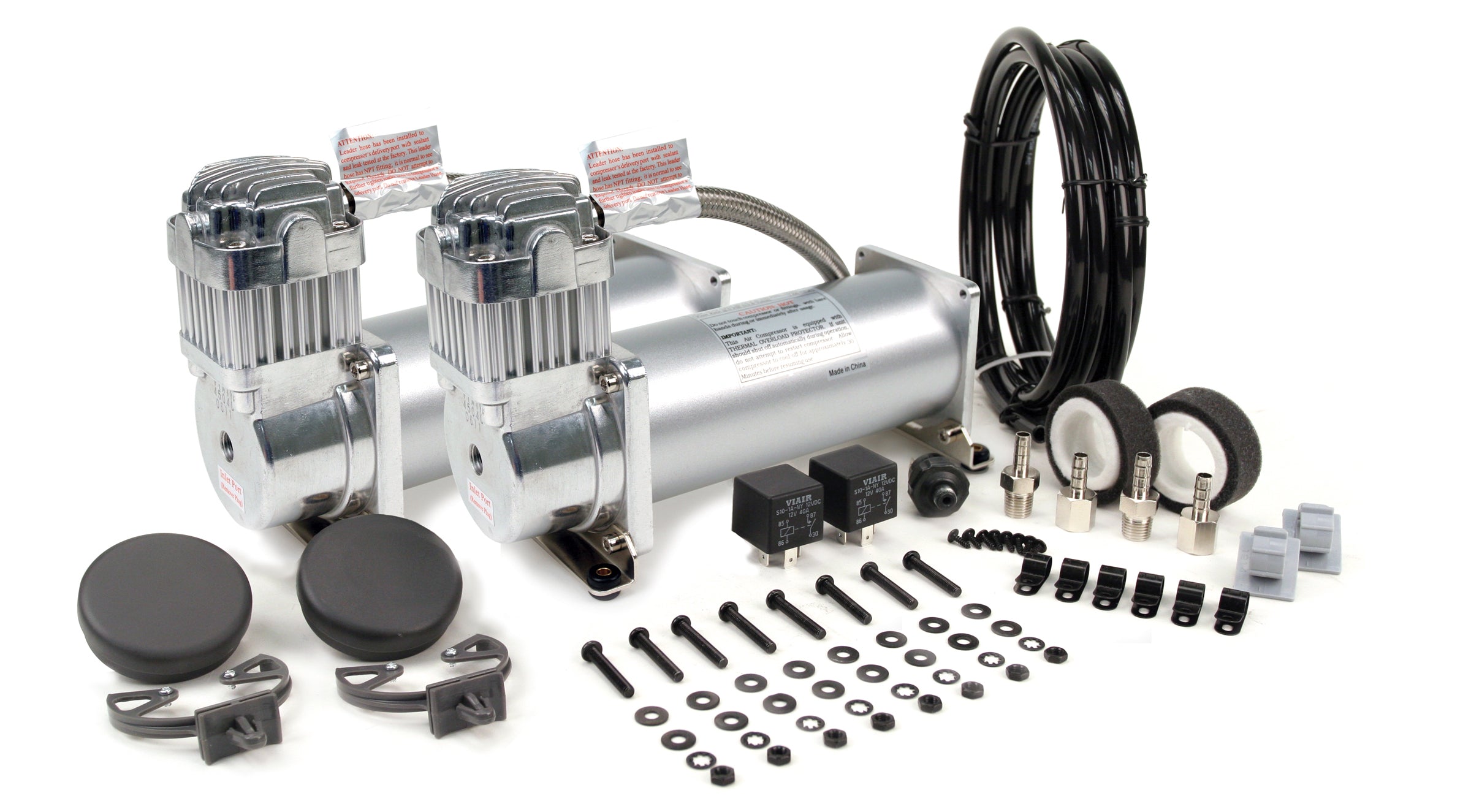 Dual Silver 450C Value Pack (150 Psi, 450C/2, 110/145 P. Switch, 40 Amp Relay/2)