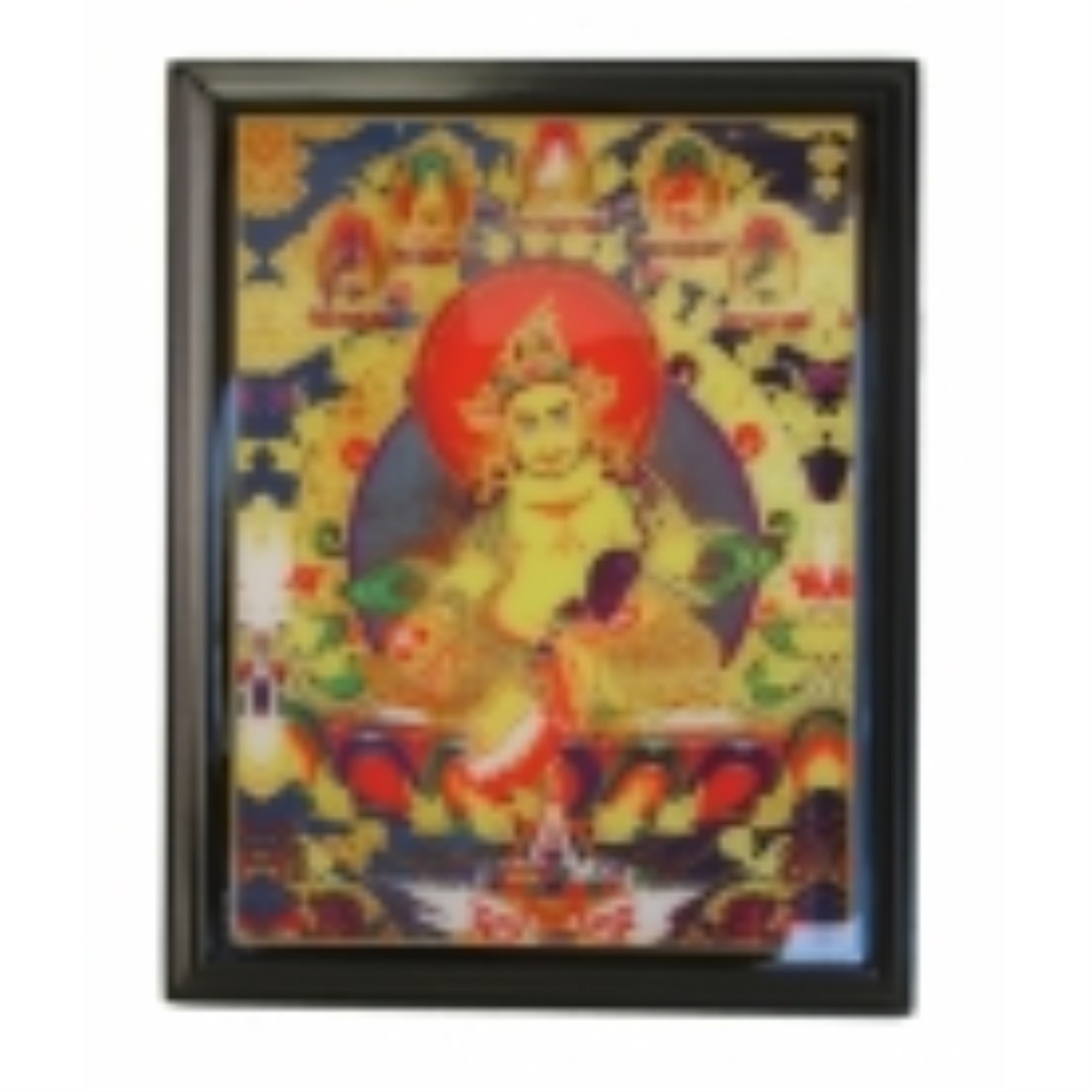 Yellow Dzambhala Plaque