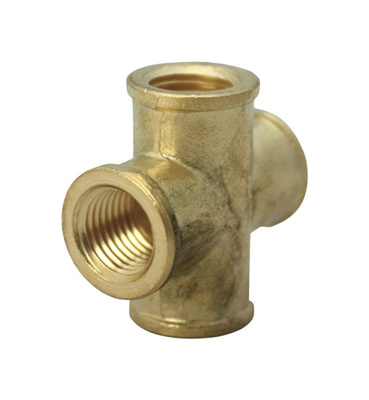 Pipe Cross 1/4Fpt Lf (Pack Of 1)