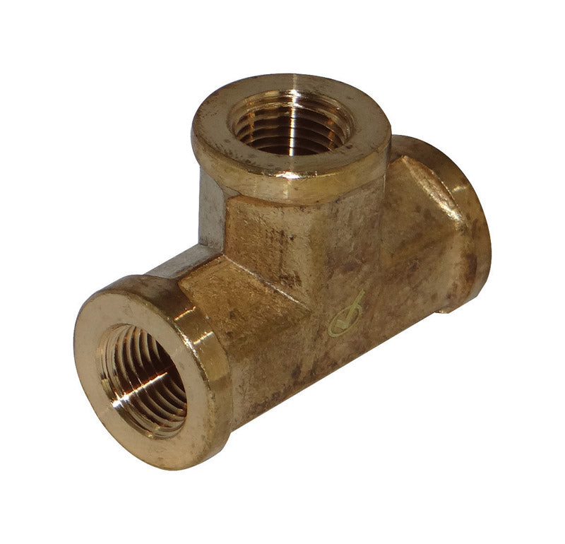 Pipe Tee 3/8X3/8X1/4 Lf (Pack Of 1)