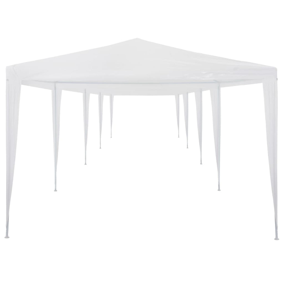 Vidaxl Party Tent 9.8'X39.4' Pe White