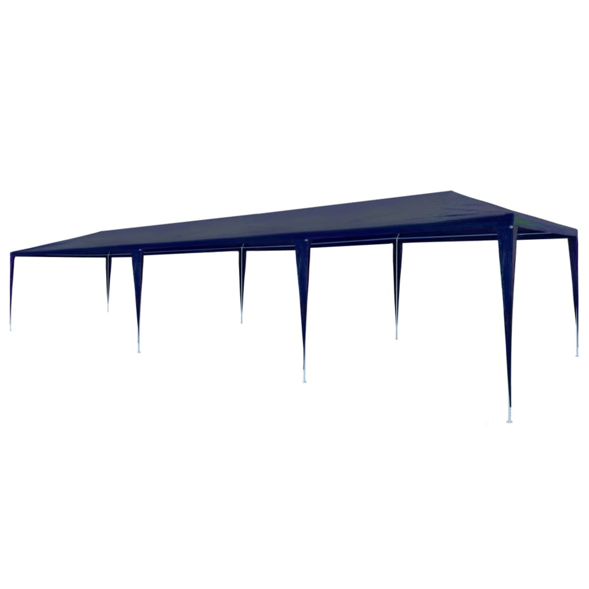 Vidaxl Party Tent 9'10'X29'6' Pe Blue