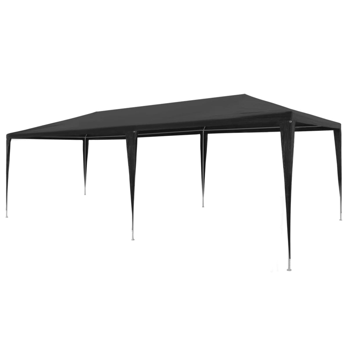 Vidaxl Party Tent Pe Anthracite 9'10'X19'8'
