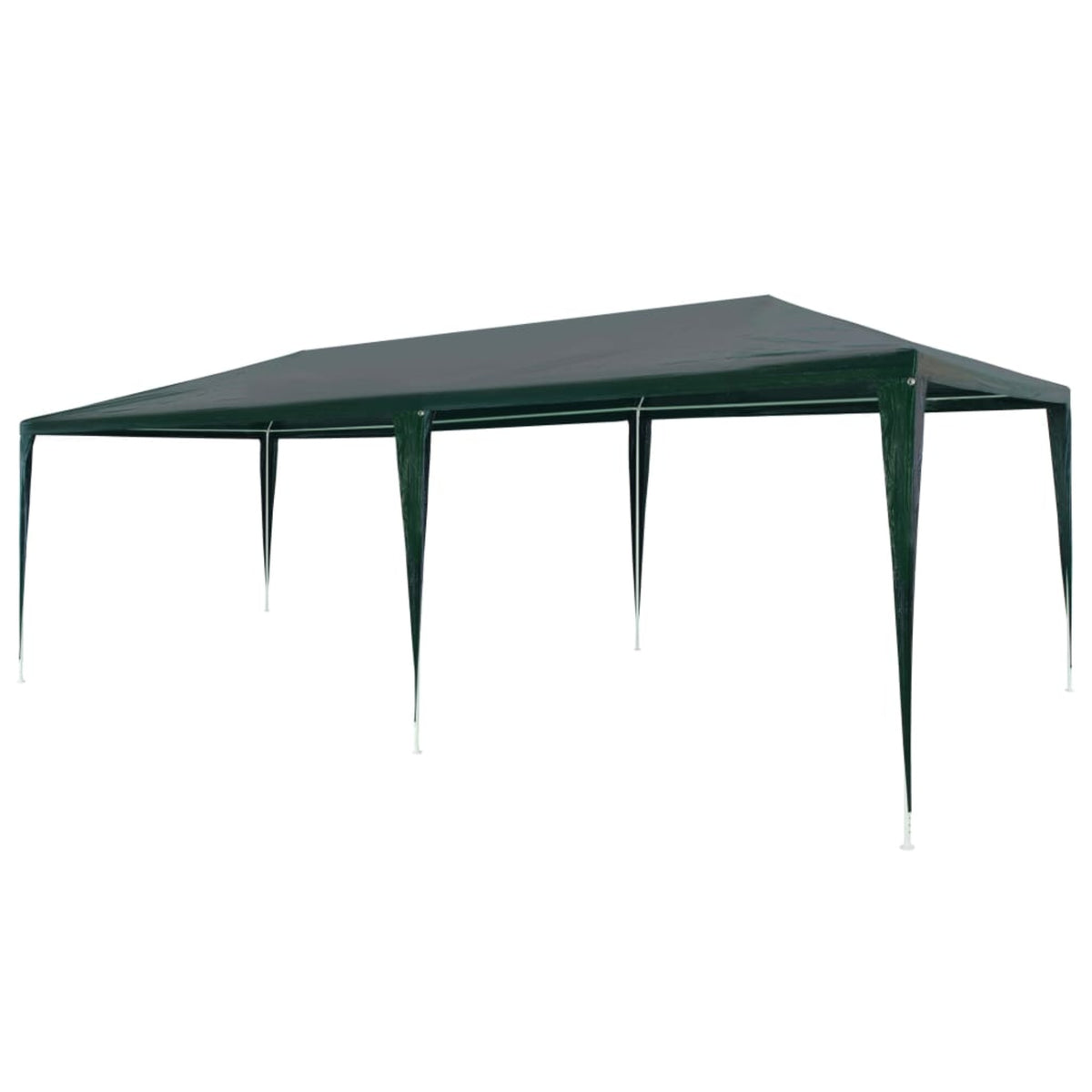 Vidaxl Party Tent Pe Green 9'10'X19'8'