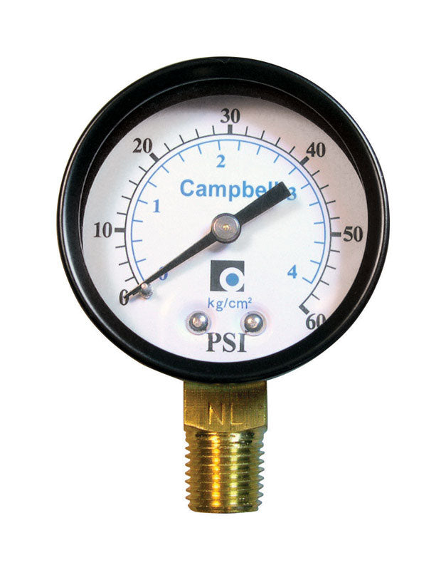 Gauge Pressure 60Psi Lf (Pack Of 1)