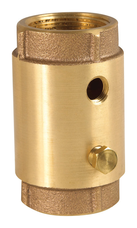 Check Valve 1-1/4 Lf Brs (Pack Of 1)