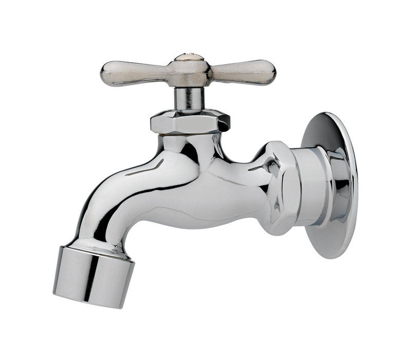 Wall Faucet 1/2 F Chrm (Pack Of 1)
