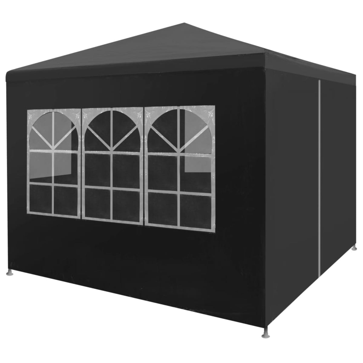 Vidaxl Party Tent 9'10'X9'10' Anthracite