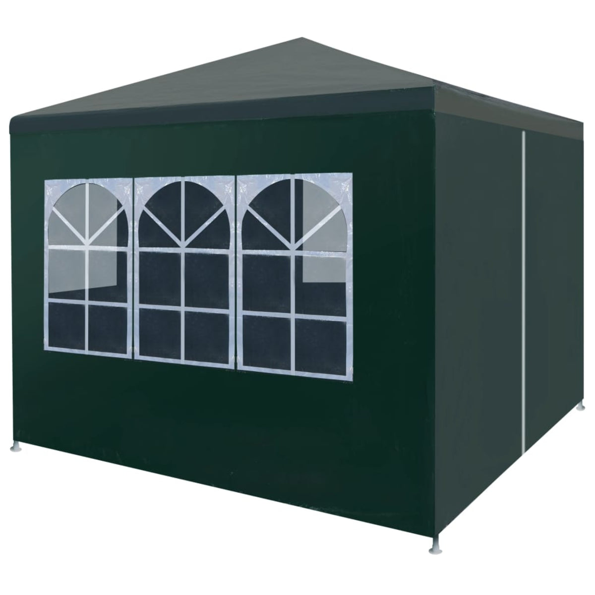 Vidaxl Party Tent 9'10'X9'10' Green