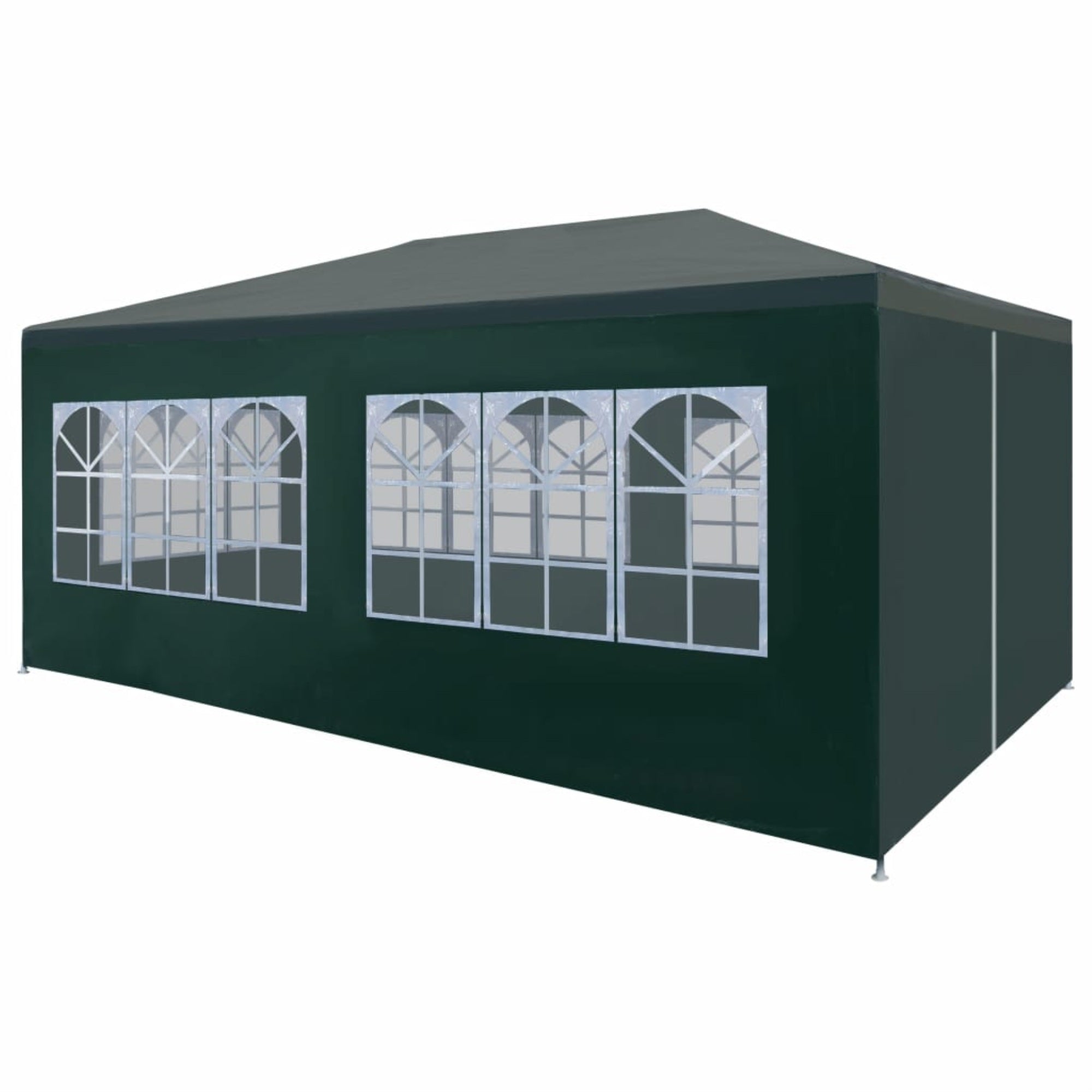 Vidaxl Party Tent 9'10'X19'8' Green