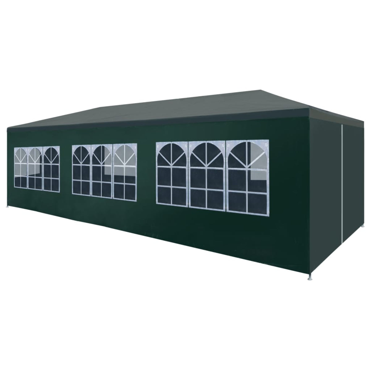 Vidaxl Party Tent  9'10'X29'6' Green