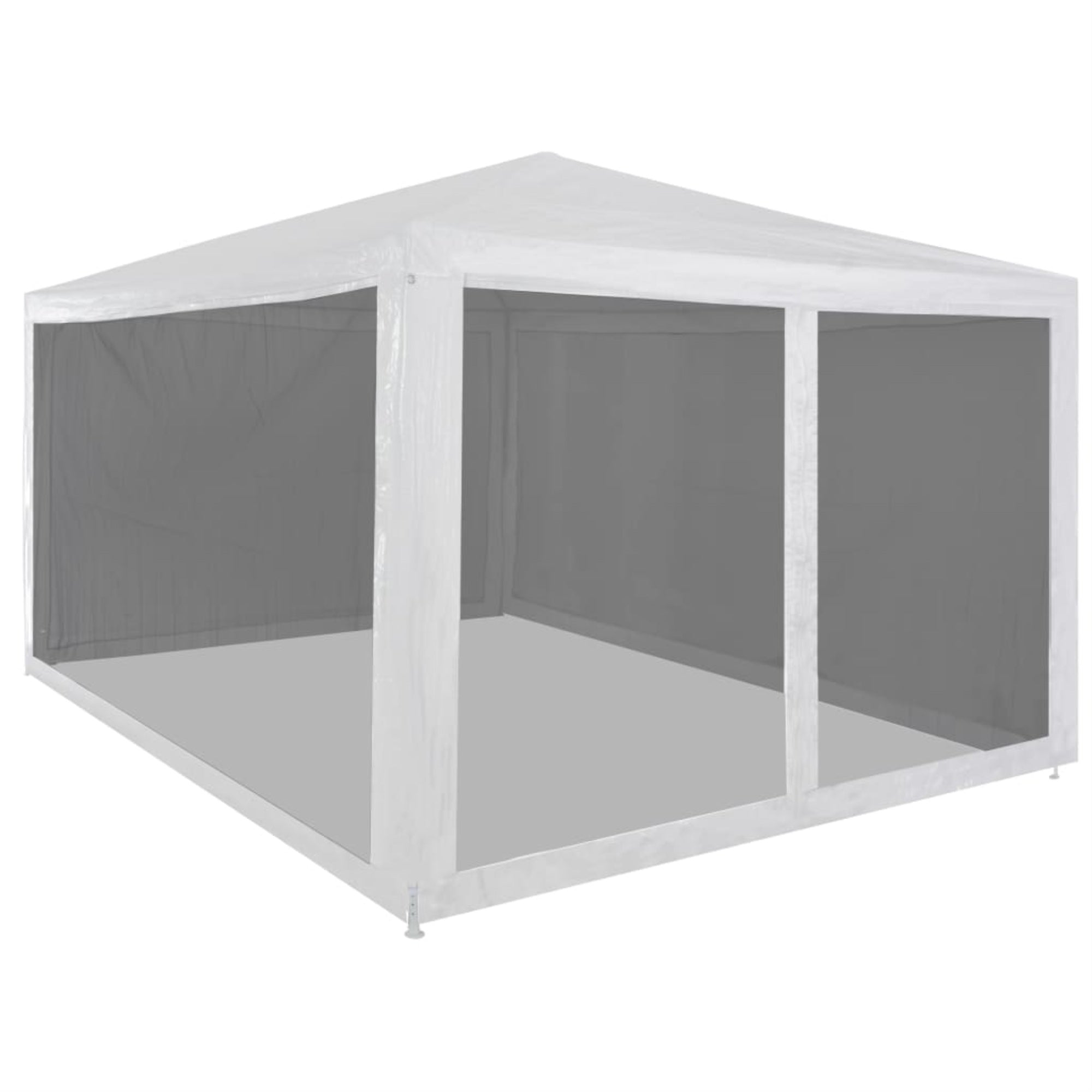 Vidaxl Party Tent With 4 Mesh Sidewalls 157.5'X118.1'