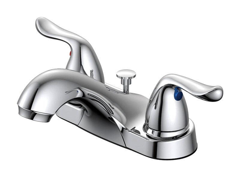 Lav Faucet 2H Ch W/Pu Ob (Pack Of 1)