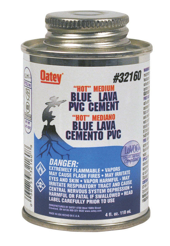 Pvc Cmnt Ht Md Bl Lva4Oz (Pack Of 1)