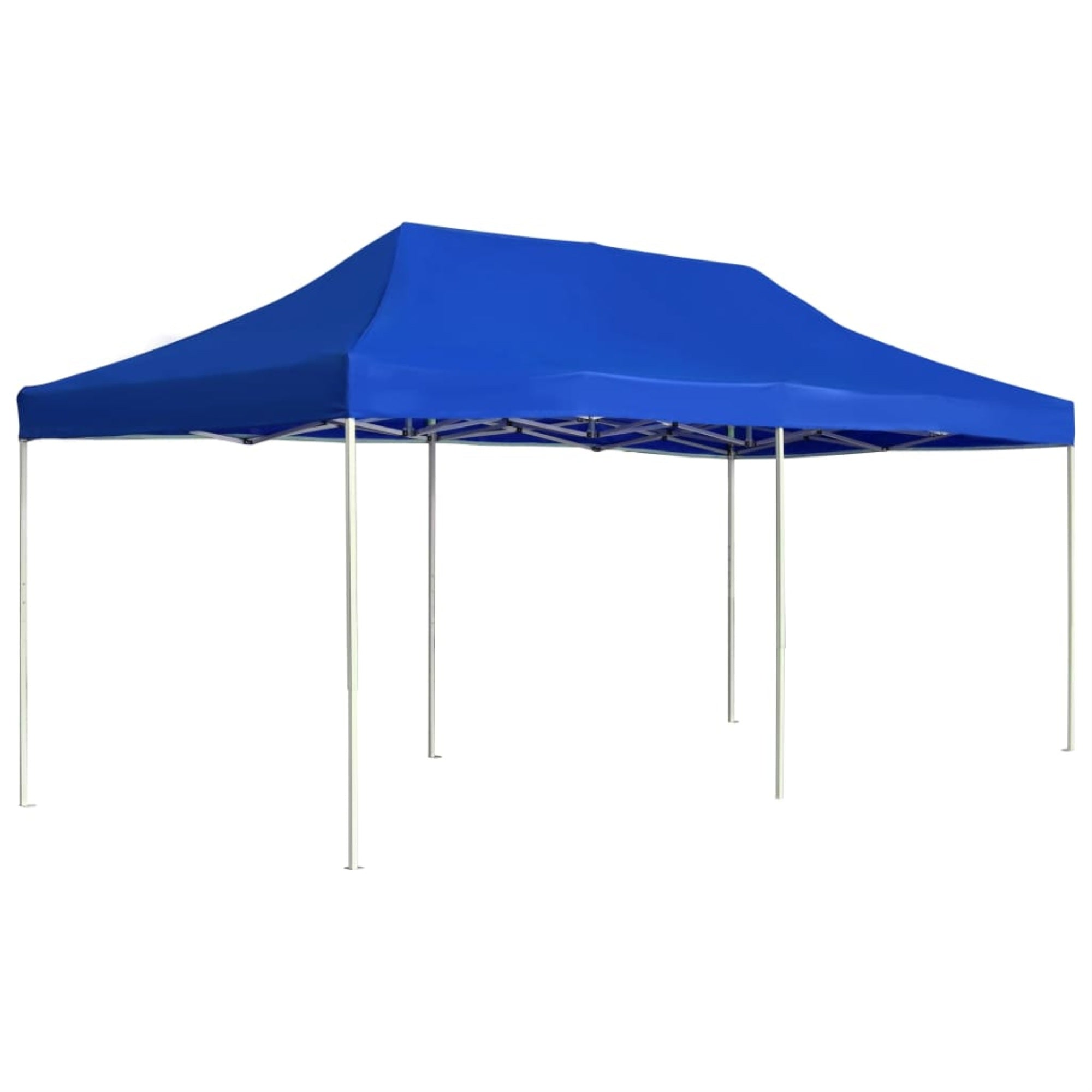 Vidaxl Professional Folding Party Tent Aluminium 236.2'X118.1' Blue