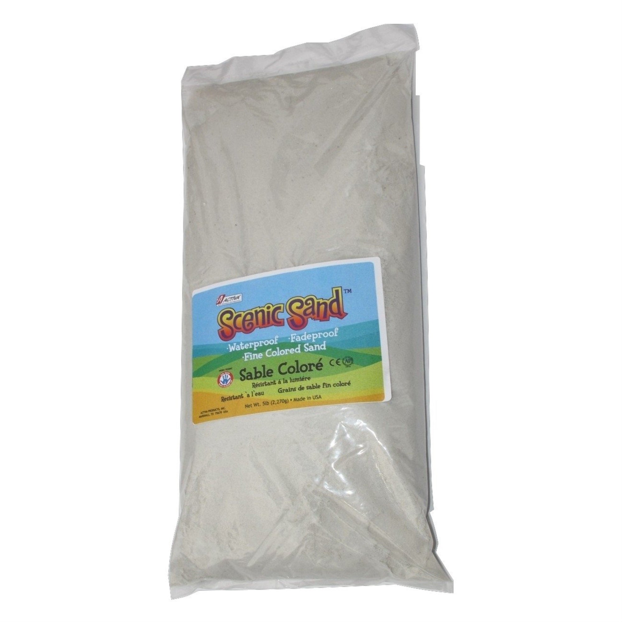 Activa Decor, 5-Pound, White Sand, 80 Fl Oz