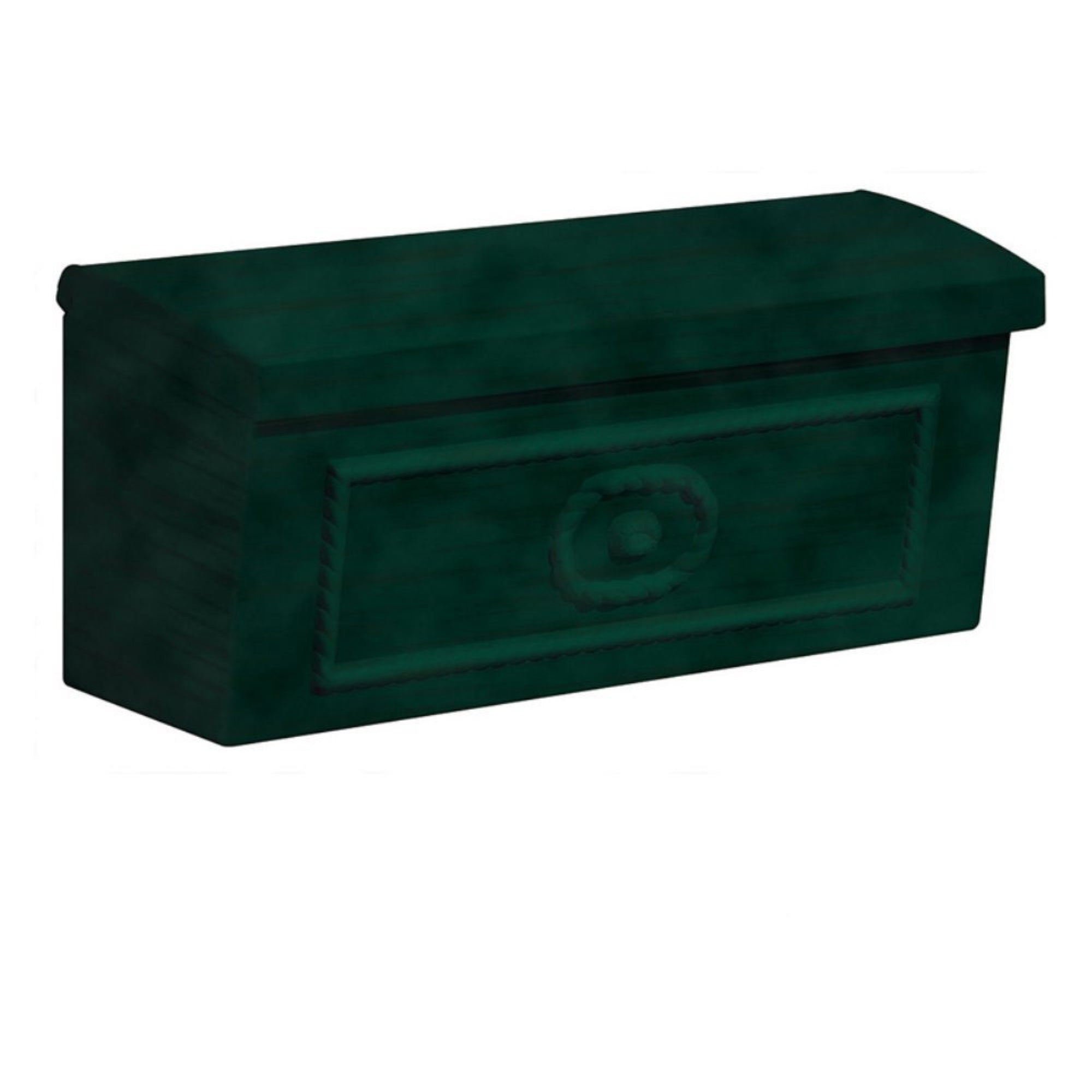 Townhouse Mailbox - Surface Mounted - Green