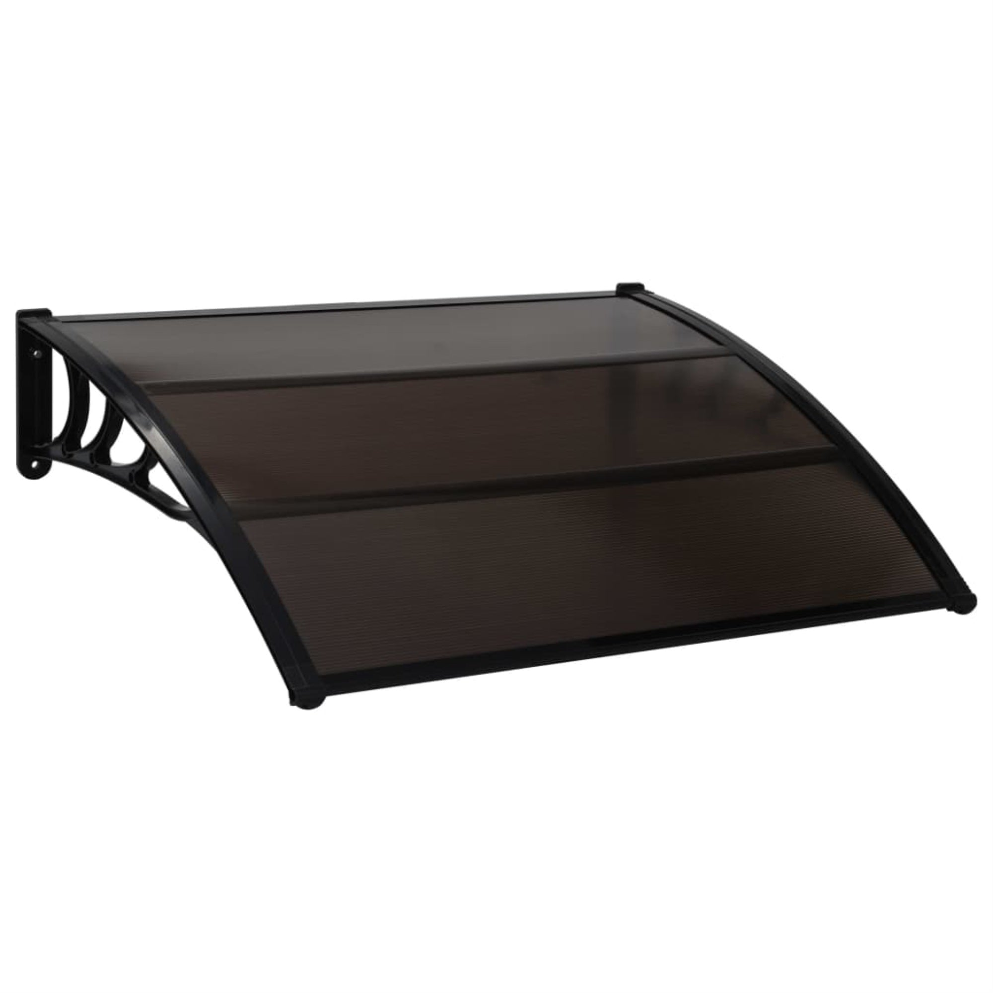Vidaxl Door Canopy Black 47.2'X39.4' Pc