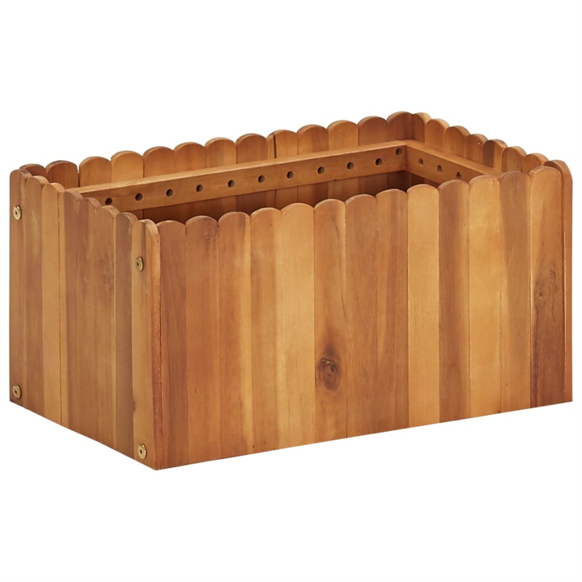 Vidaxl Garden Raised Bed 19.6'X11.8'X9.8' Solid Acacia Wood