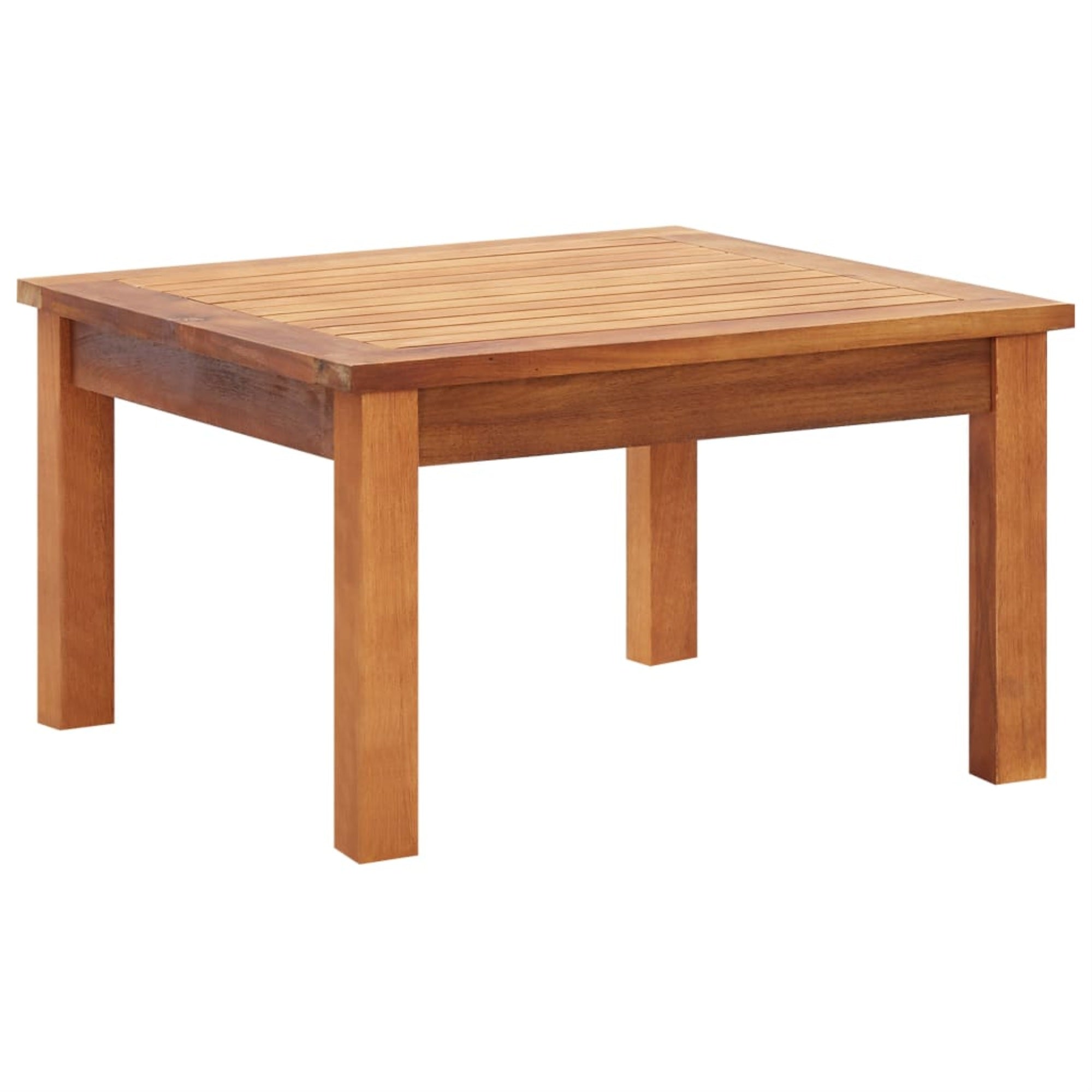 Vidaxl Garden Coffee Table 23.6'X23.6'X14.2' Solid Acacia Wood