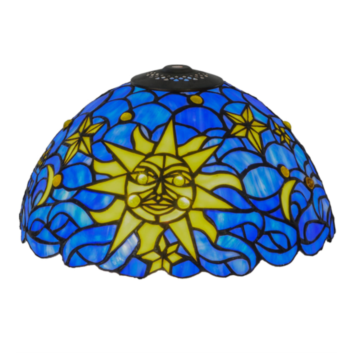 12'Wide Sun Moon & Stars Shade
