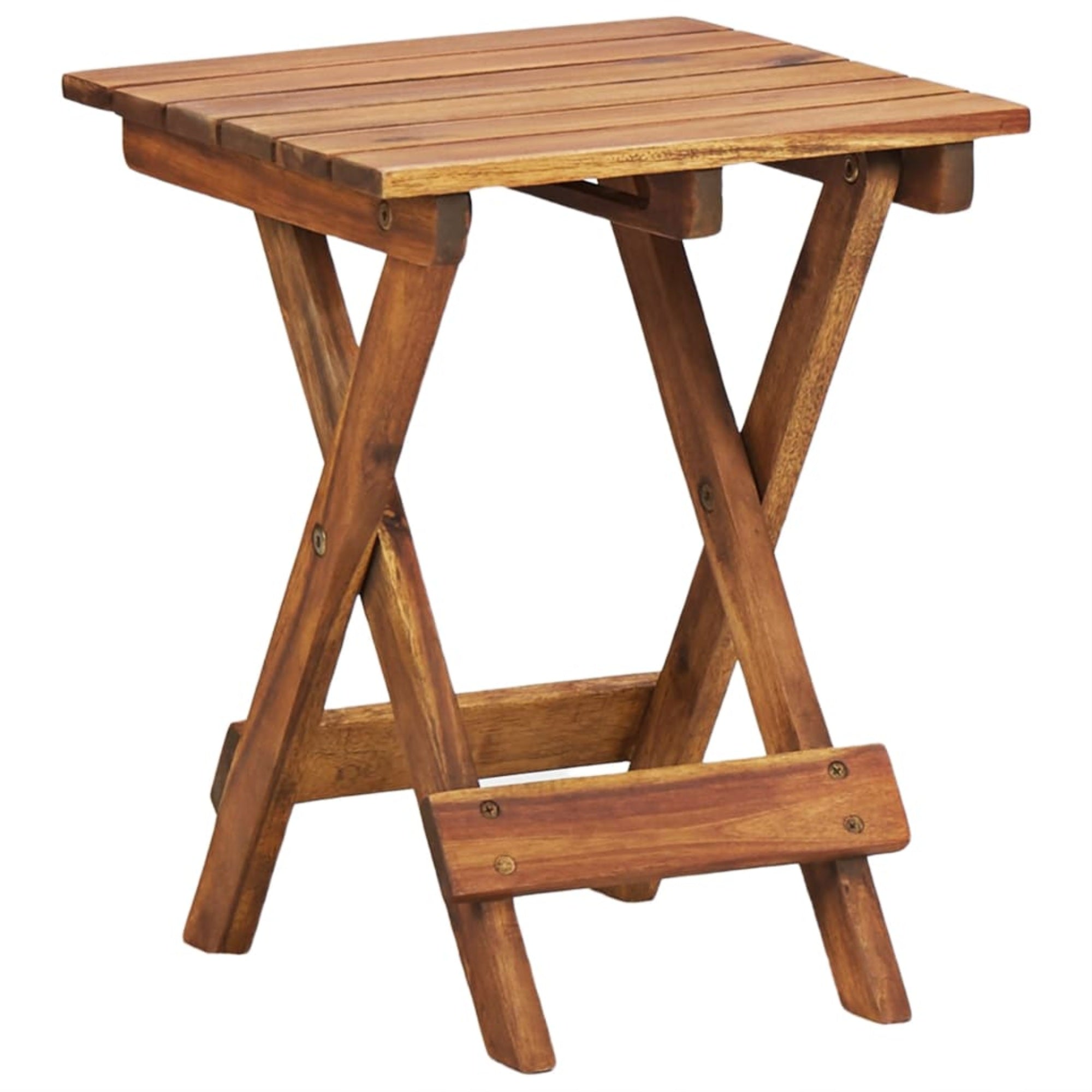 Vidaxl Plant Stand 11.8'X11.8'X15' Solid Acacia Wood