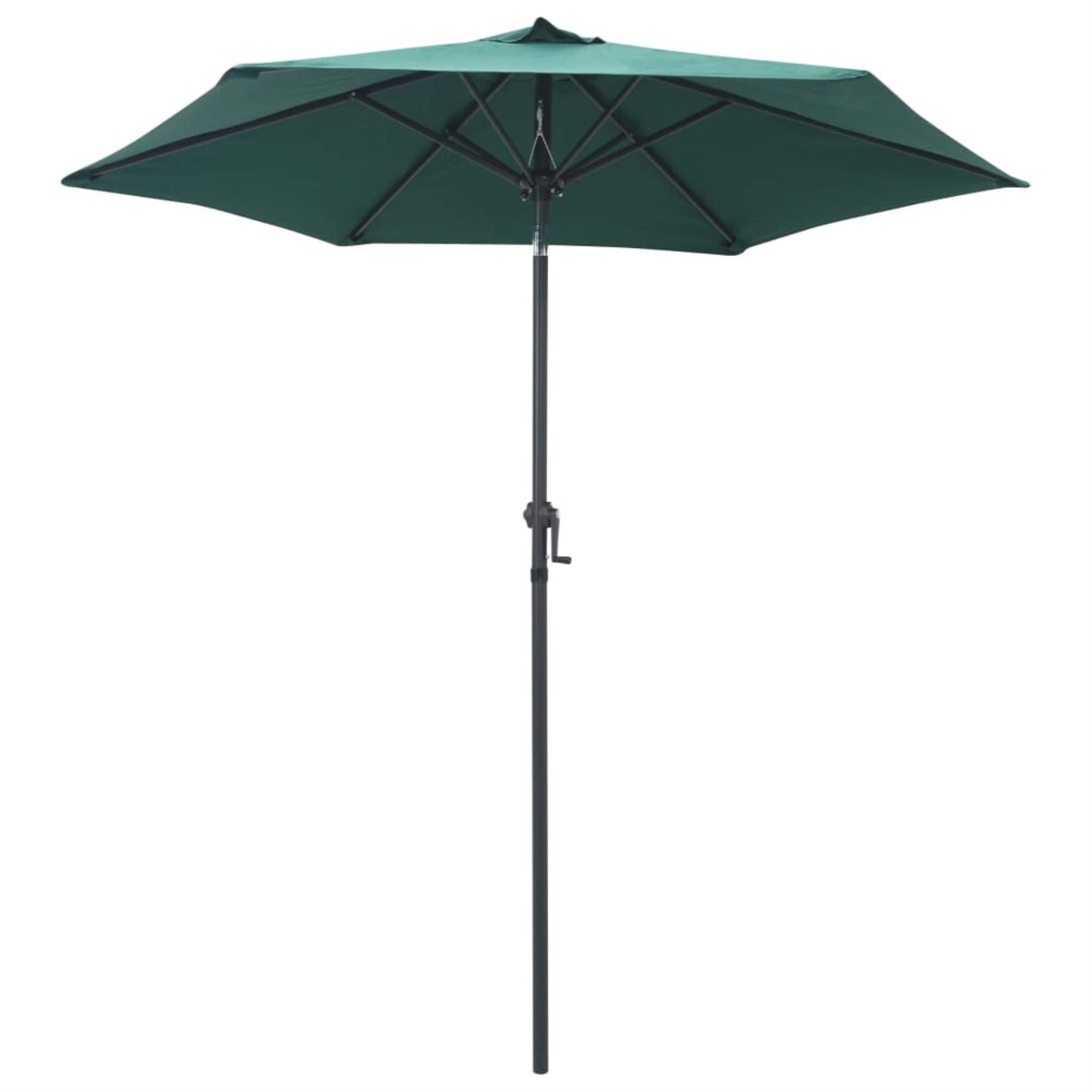 Vidaxl Parasol Green 78.7'X83.1' Aluminum