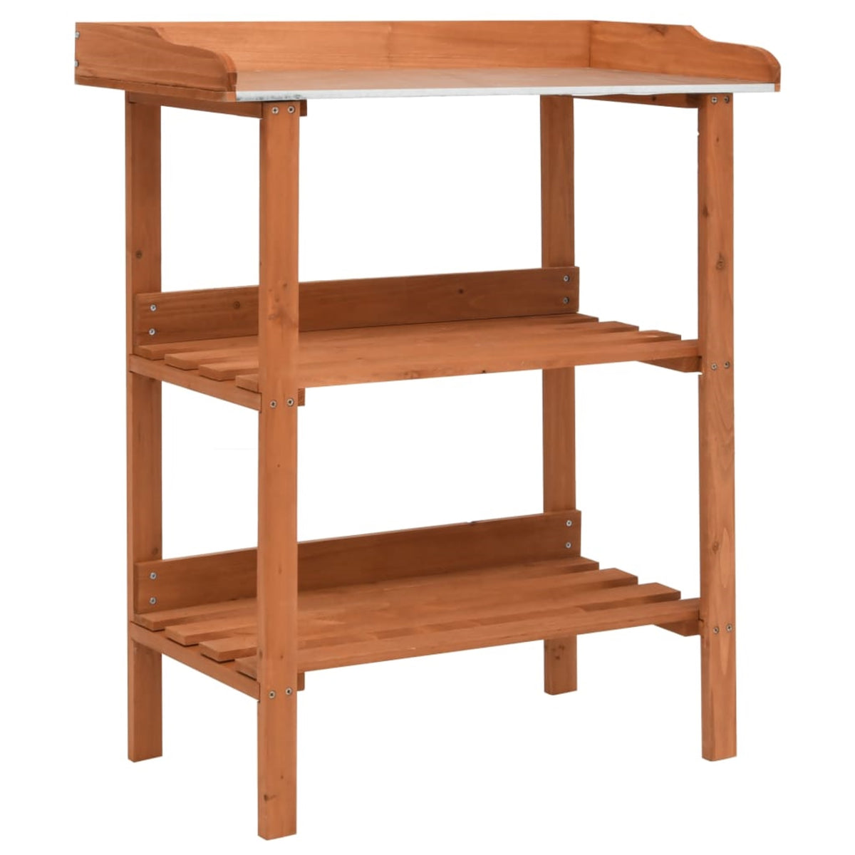 Vidaxl Plant Stand 29.9'X14.6'X35' Firwood