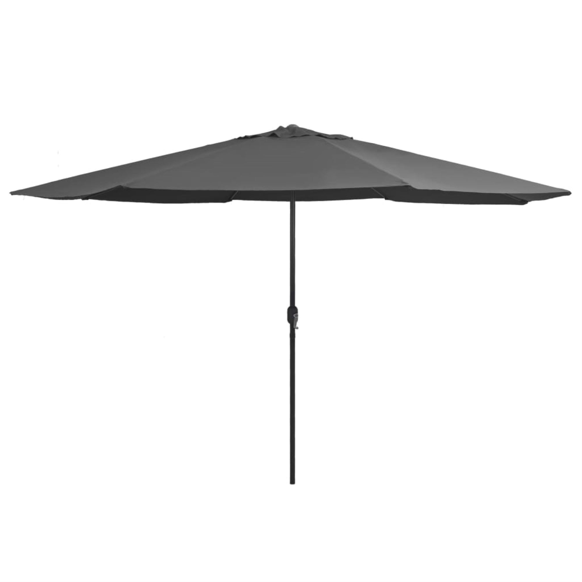 Vidaxl Outdoor Parasol With Metal Pole 157.5' Anthracite