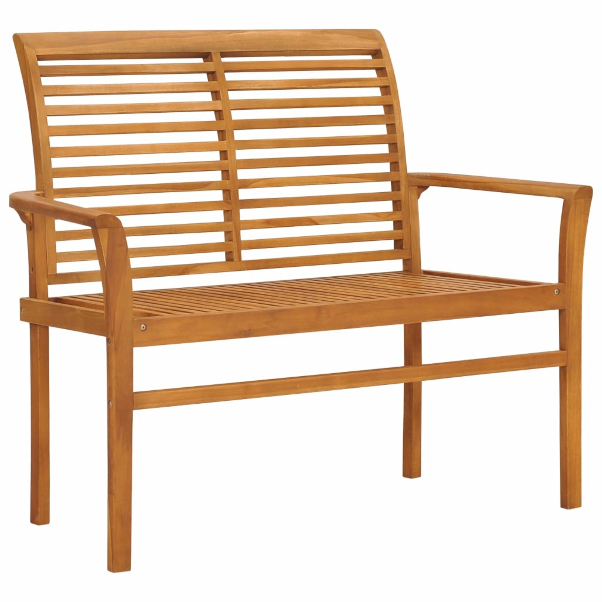 Vidaxl Garden Bench 44.1' Solid Teak Wood
