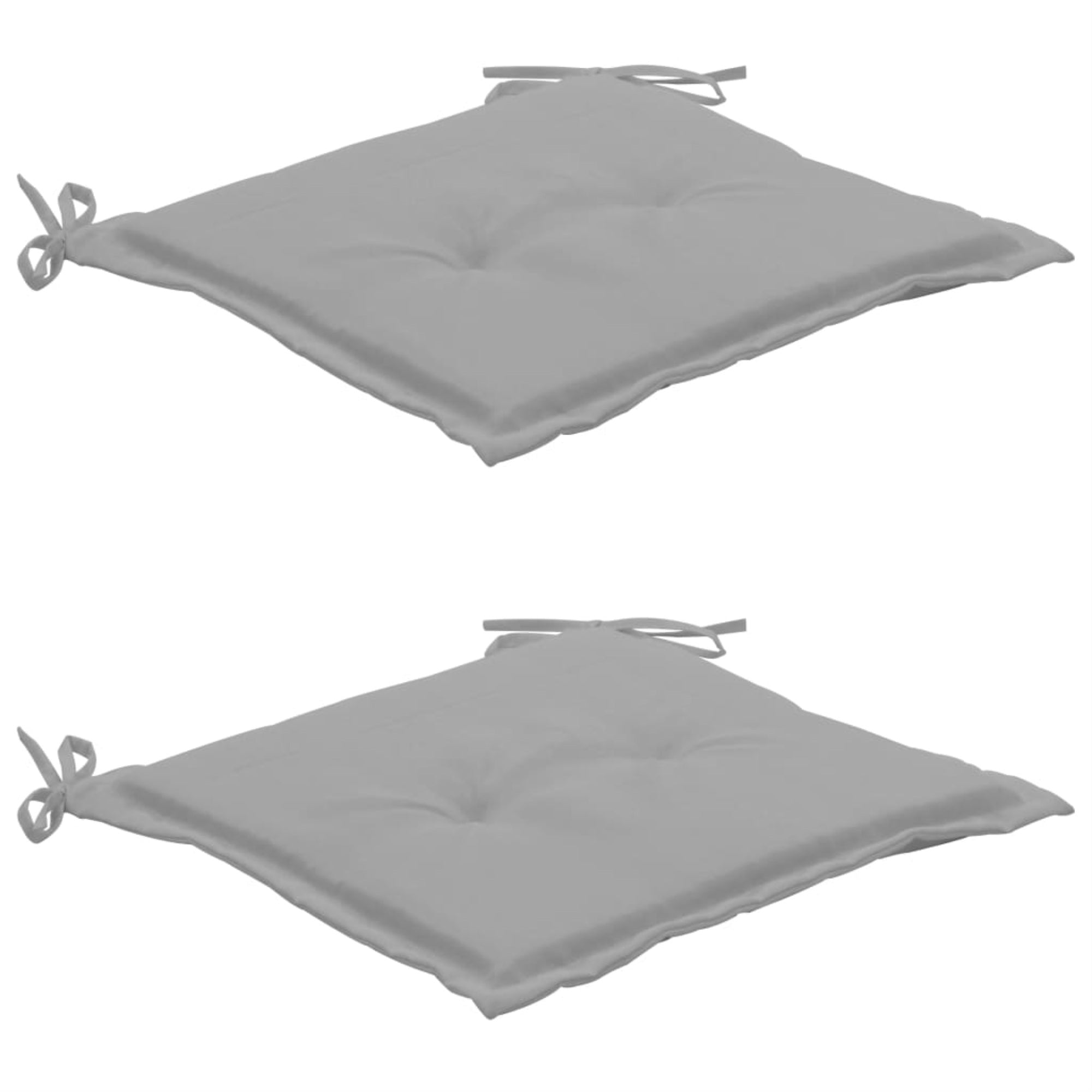 Vidaxl Garden Chair Cushions 2 Pcs Gray 19.7'X19.7'X1.2'