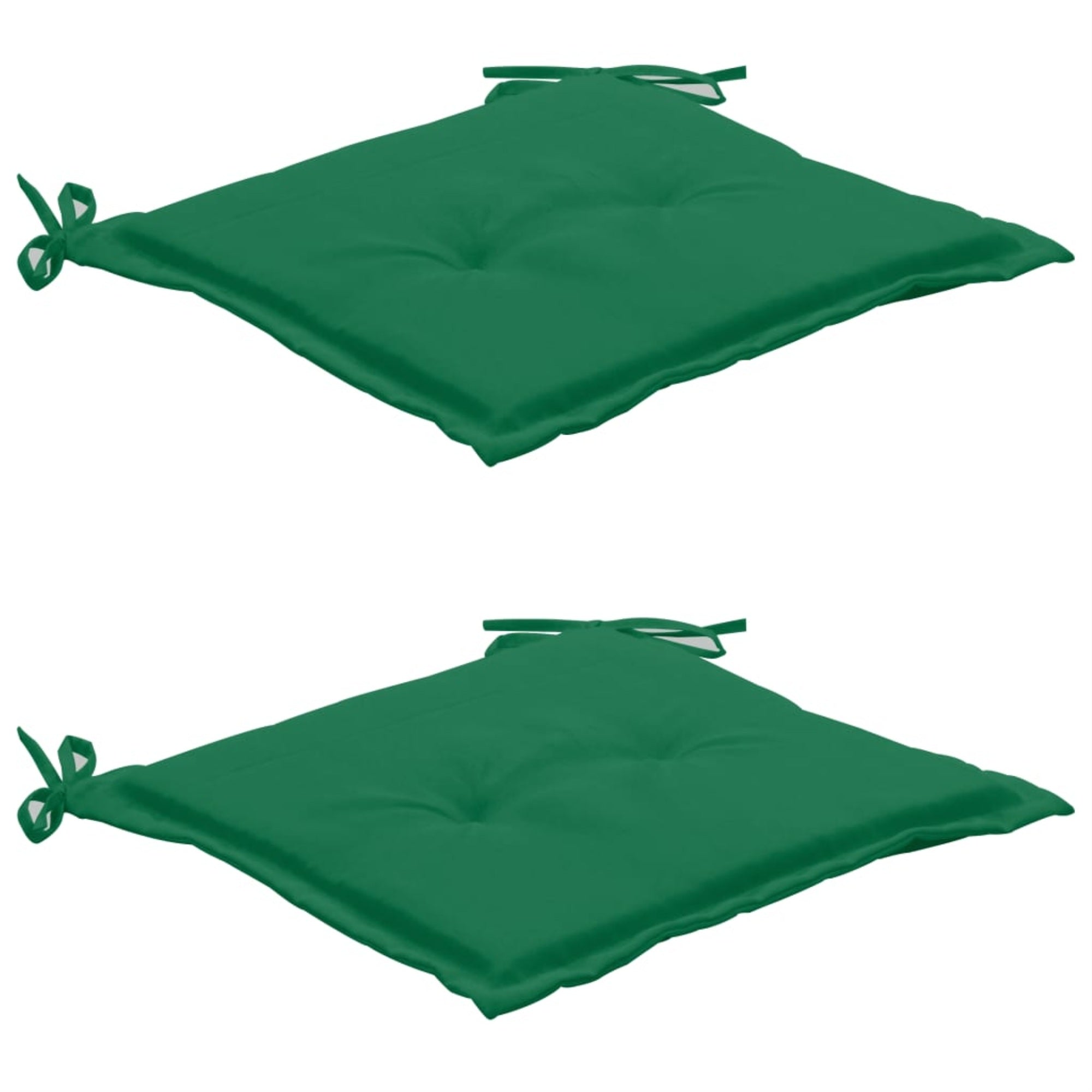 Vidaxl Garden Chair Cushions 2 Pcs Green 19.7'X19.7'X1.2'