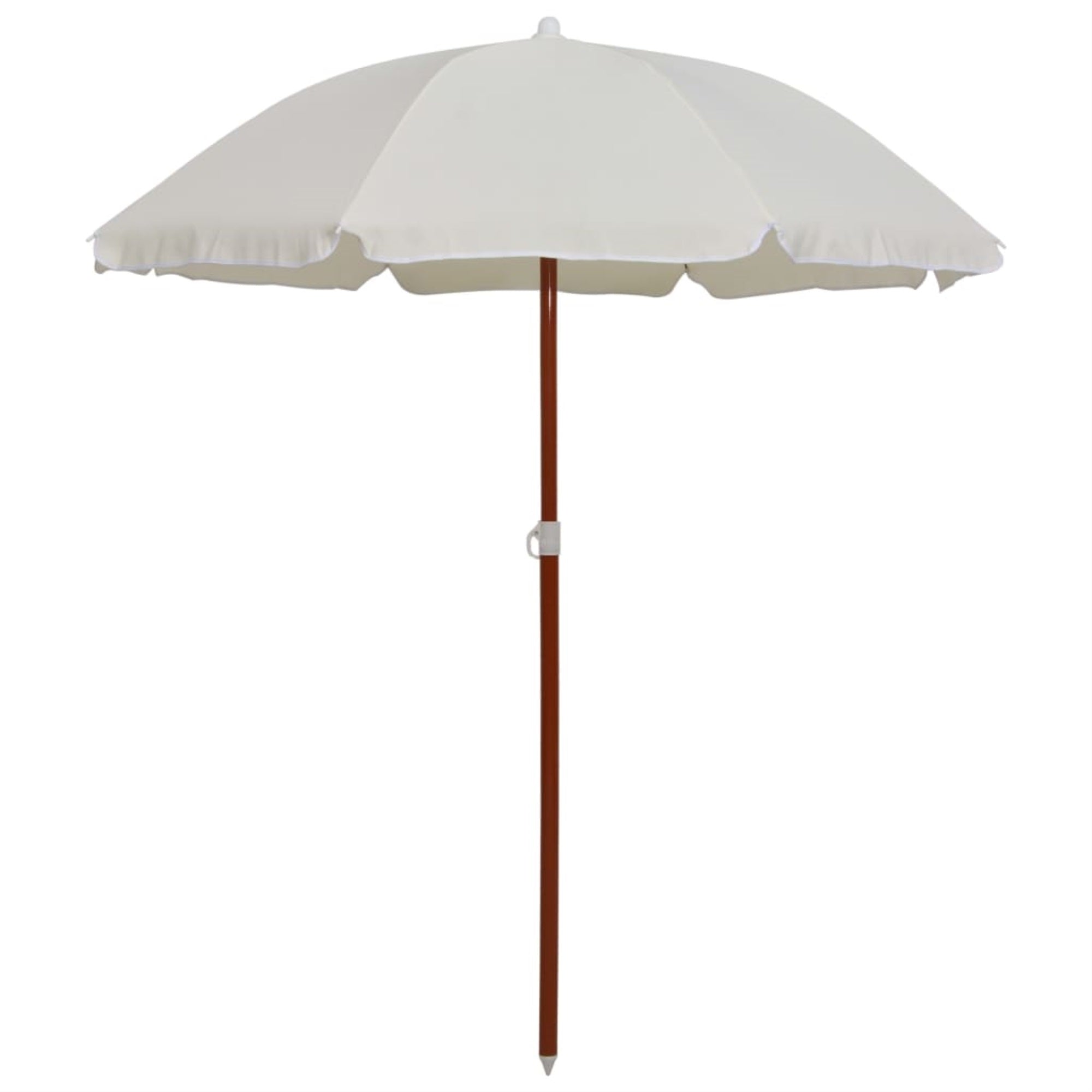 Vidaxl Parasol With Steel Pole 70.9' Sand