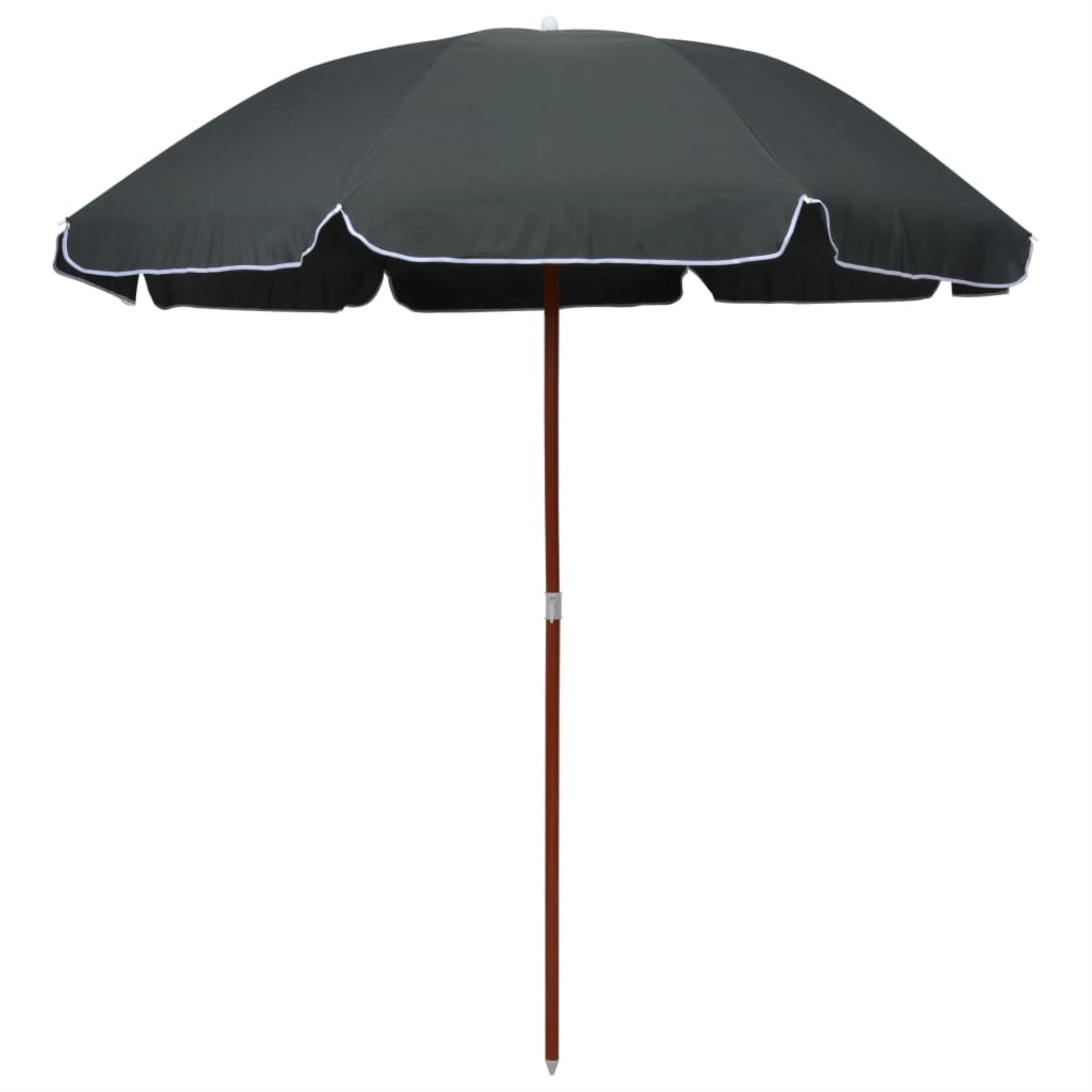 Vidaxl Parasol With Steel Pole 94.5' Anthracite