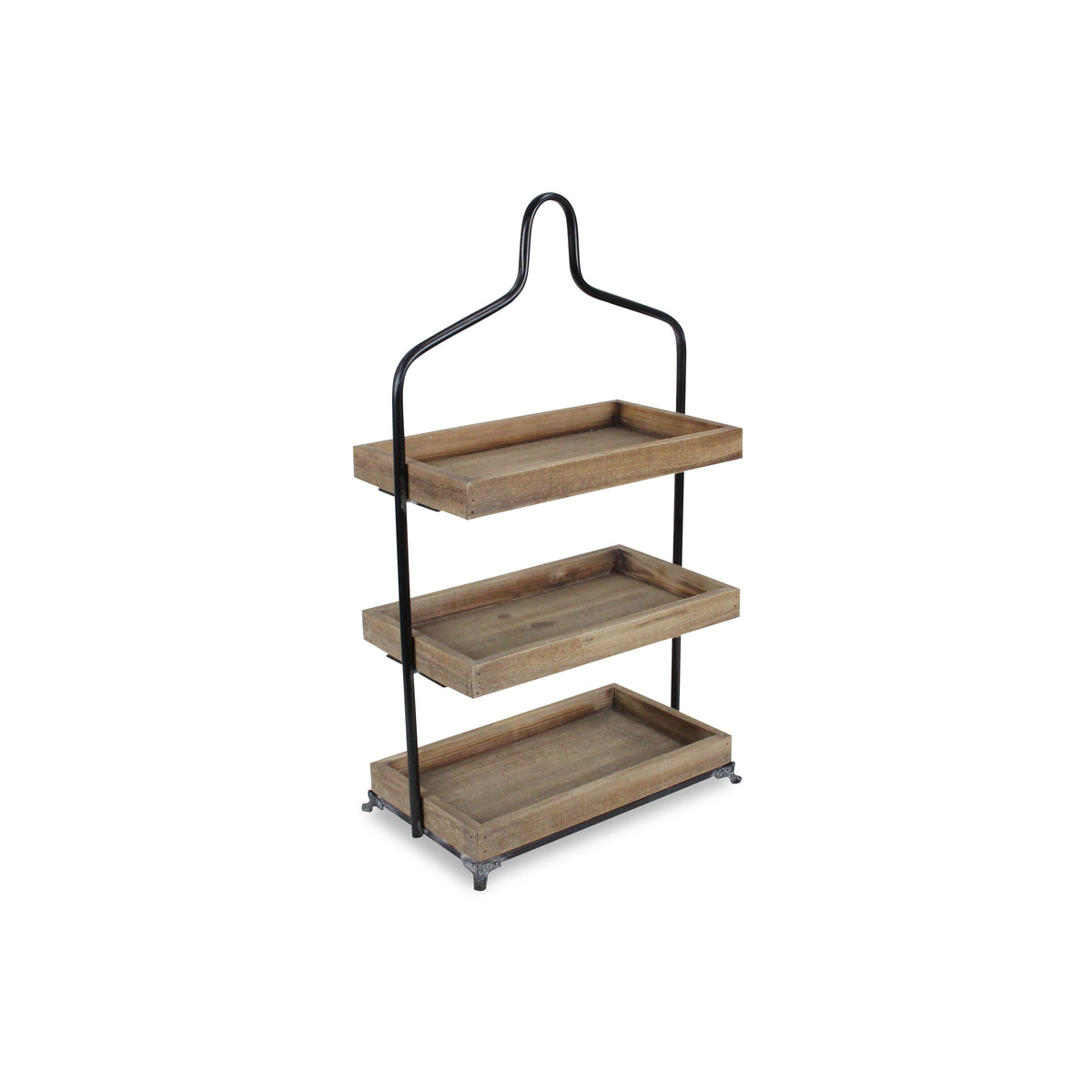 Briar 3 Tier Wood Table Shelf
