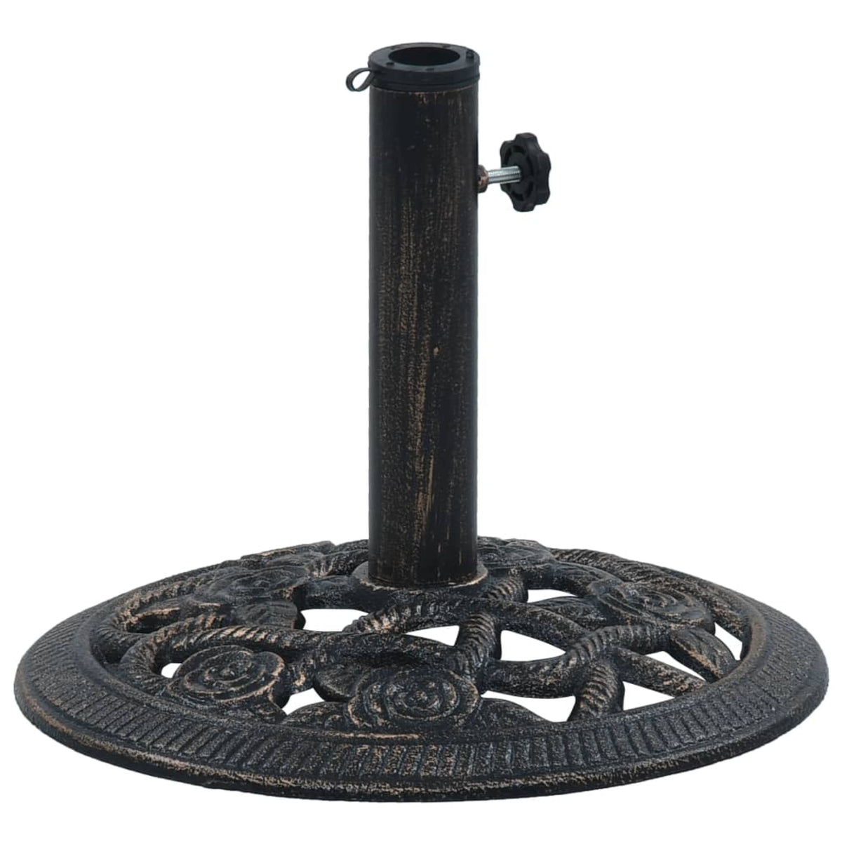 Vidaxl Umbrella Base Bronze 9 Kg 15.7' Cast Iron