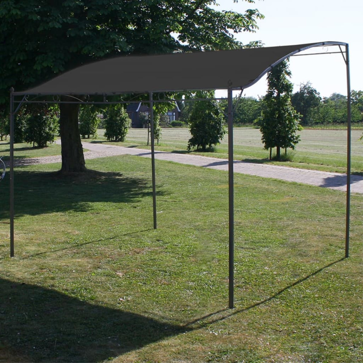 Vidaxl Sunshade Awning 118.1'X98.4' Anthracite