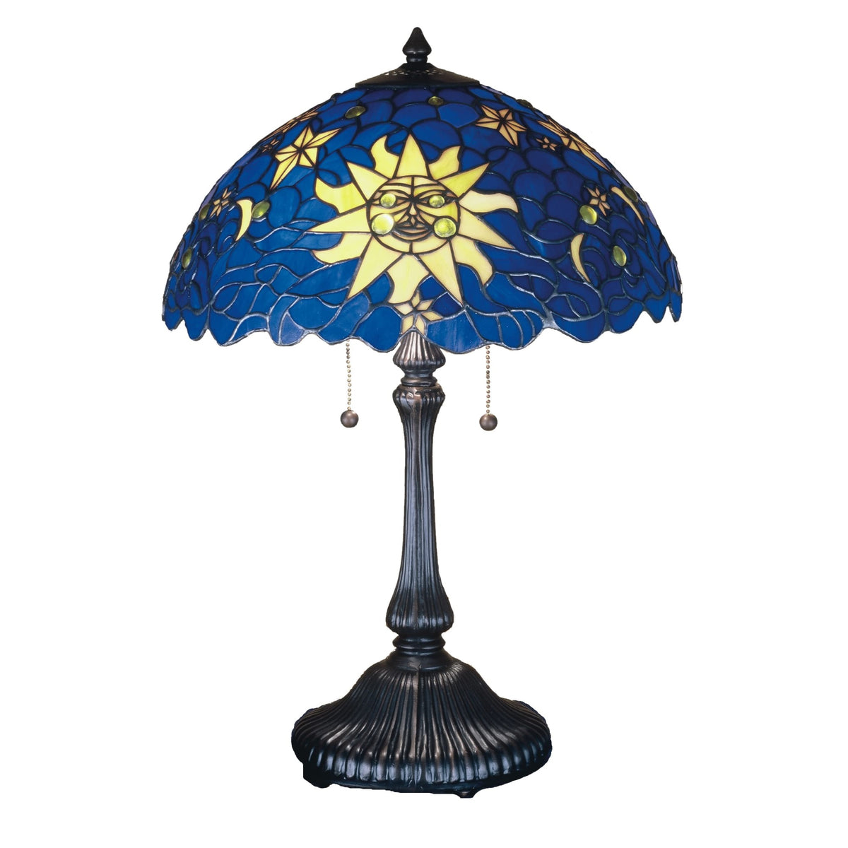 23' High Sun; Moon & Stars Table Lamp