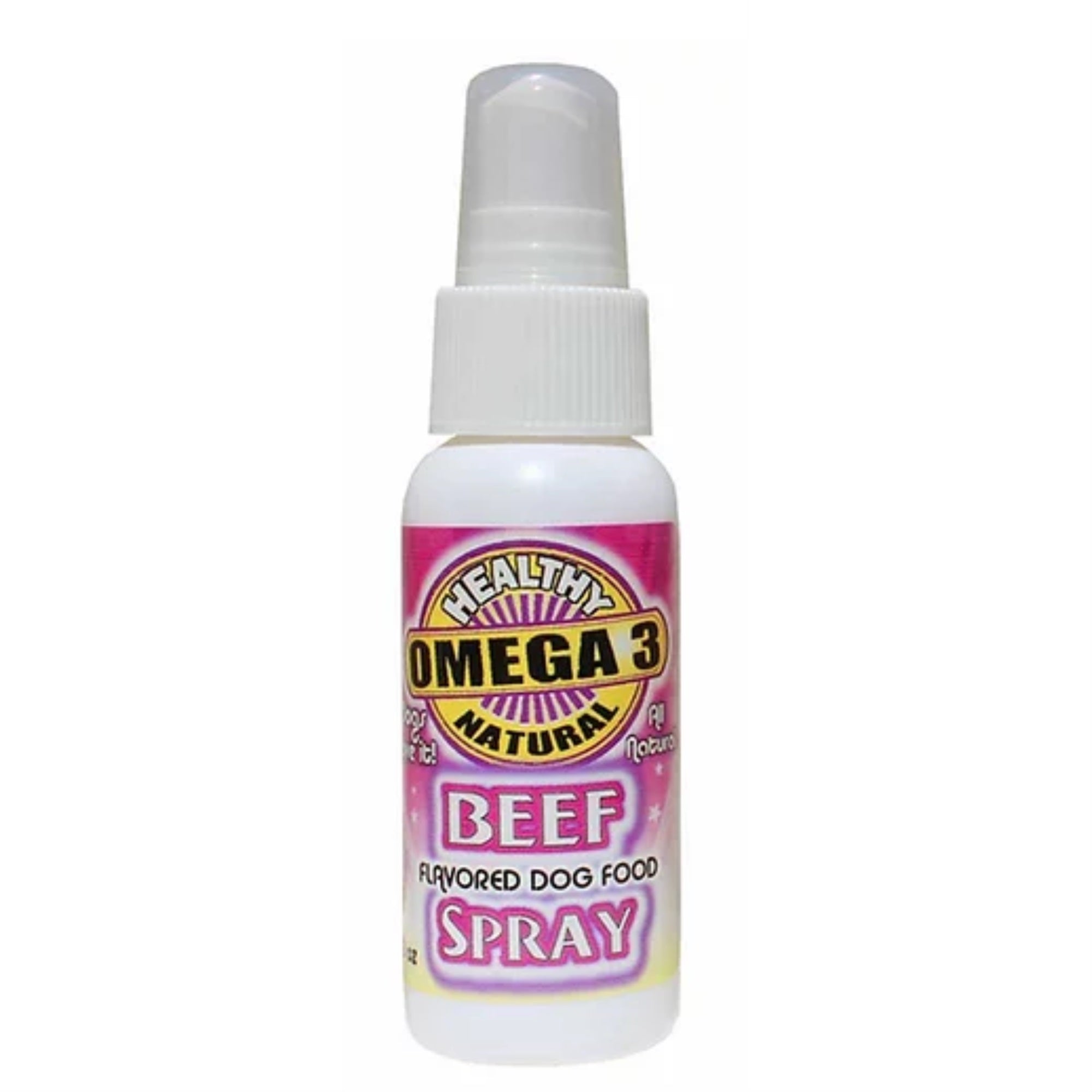 Beef Flavor Spray For Dry Dog Food 2 Oz