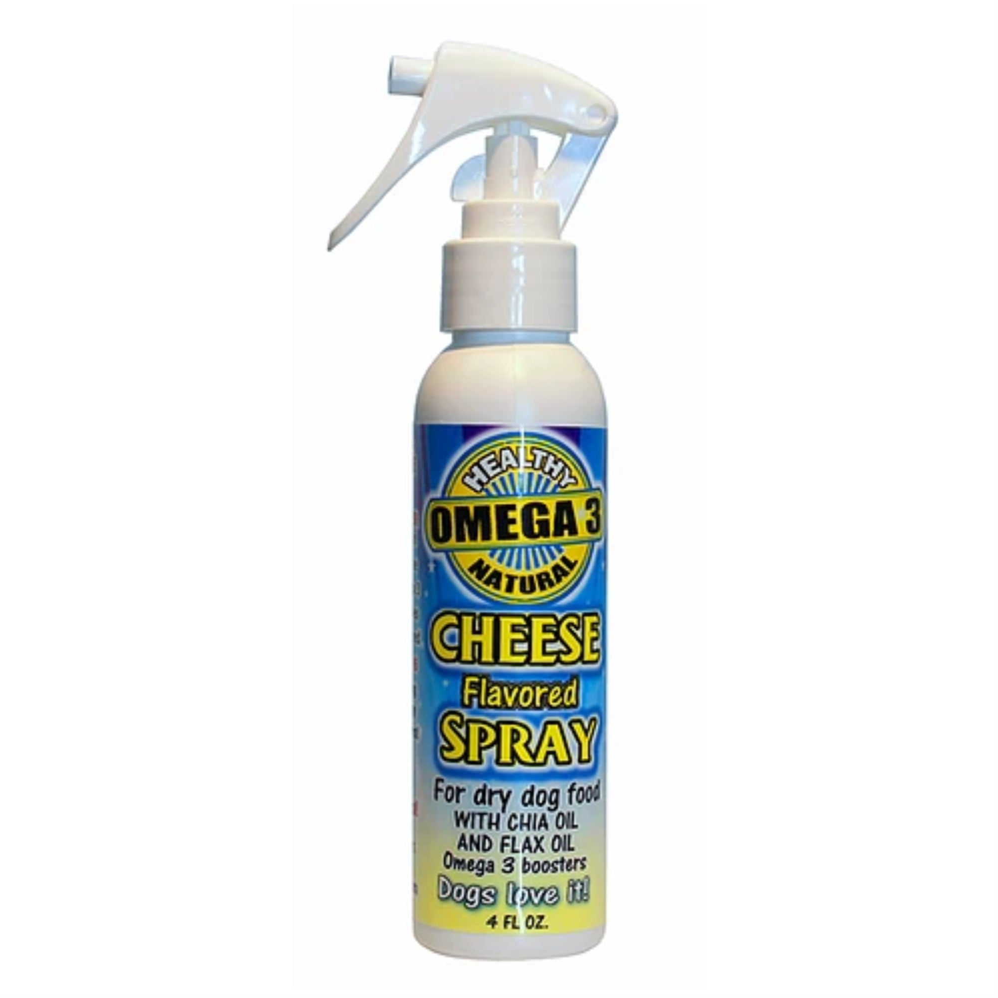 Cheese Spray For Dry Dog Food-Dog Food Topping 4 Oz
