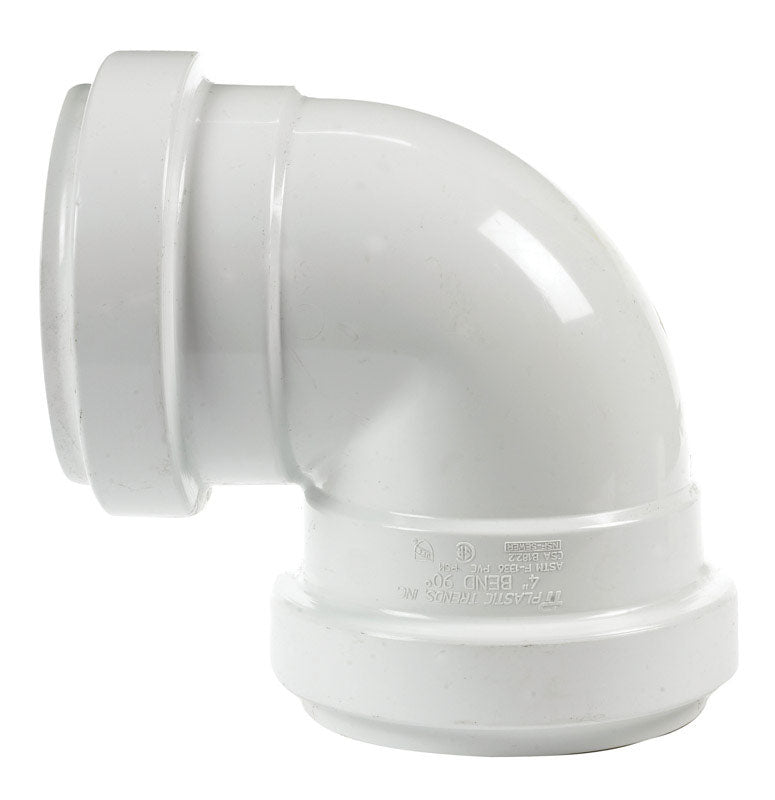 Elbow 90 Pvc Sr 4Gasket (Pack Of 1)