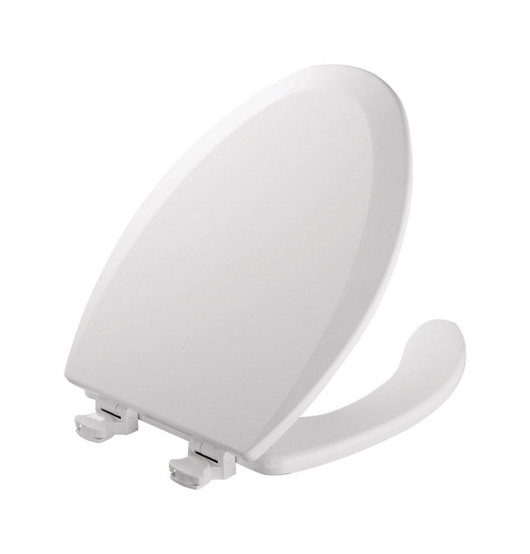 Toilet Seat Elng Wood Wh (Pack Of 1)