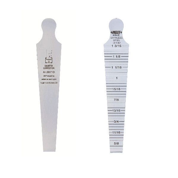 4833-2E Taper Gage, 5/8  1-3/16